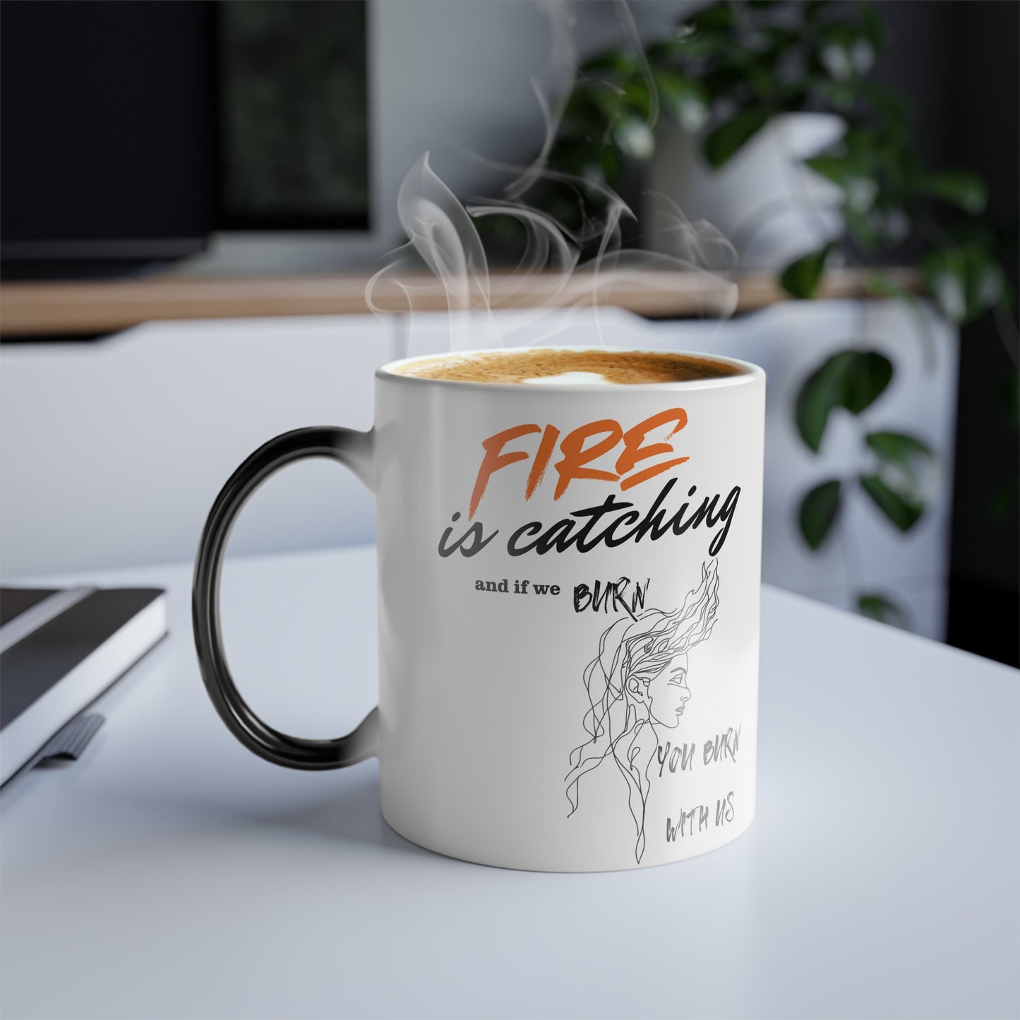 Mockingjay Color Morphing Mug - 11oz