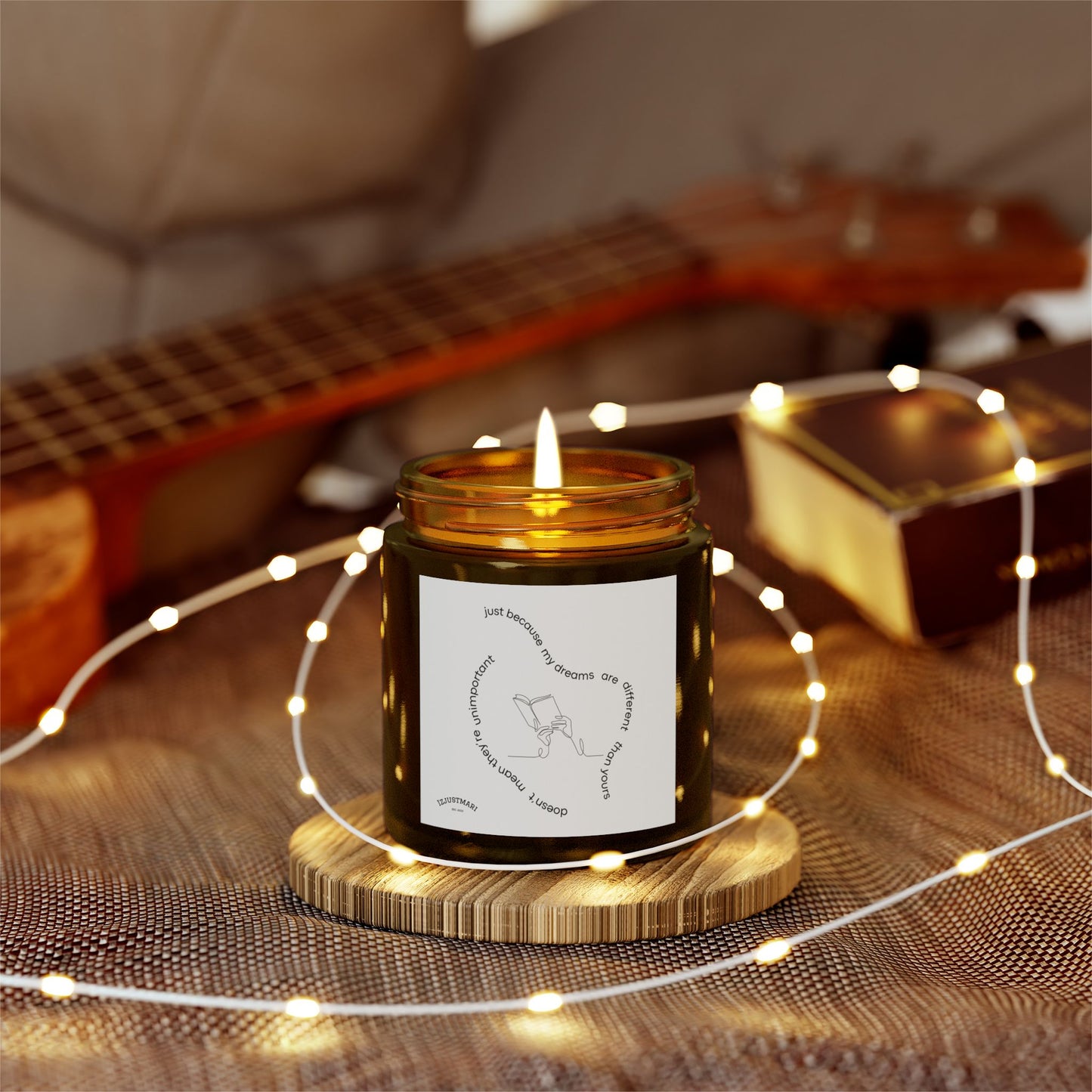 Little Women Quote Scented Candles (4oz, 9oz)