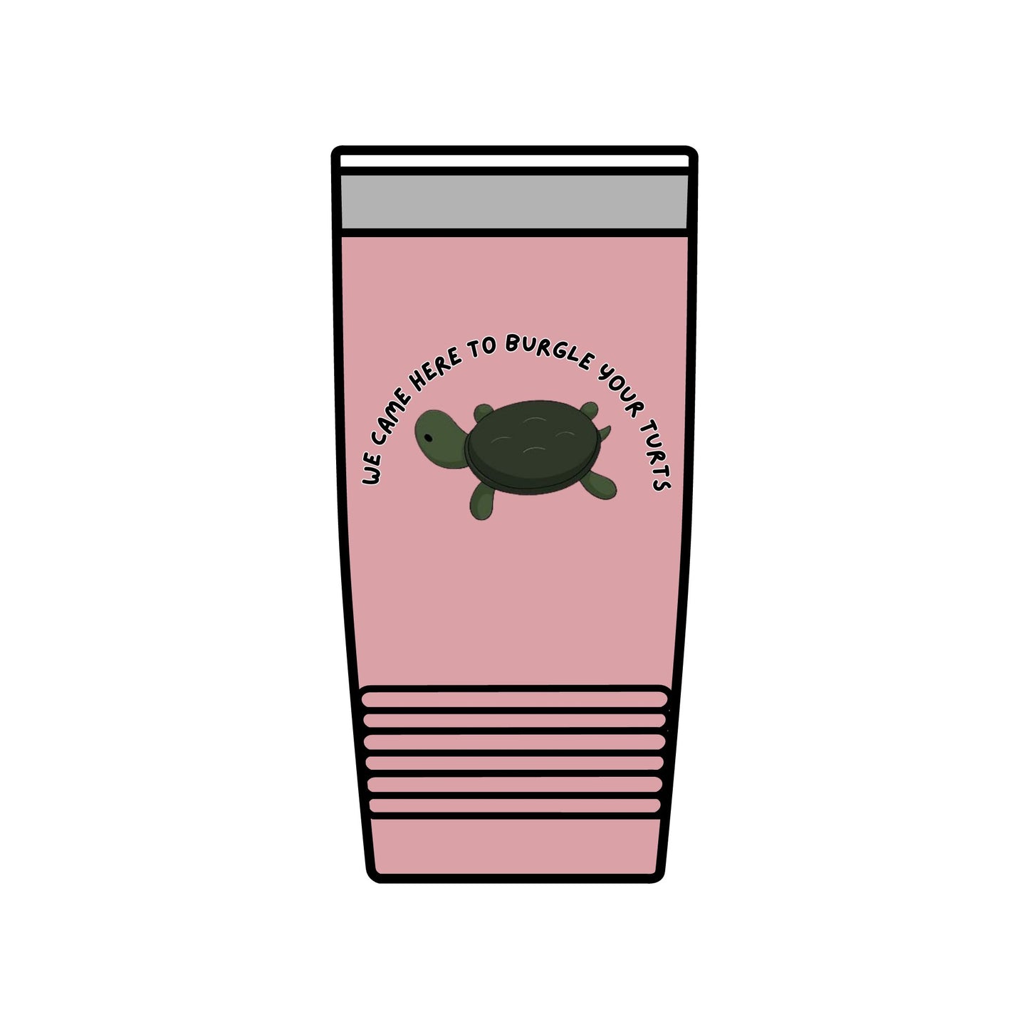Over the Garden Wall 20oz Insulated Tumbler — "We Came Here to Burgle Your Turts"