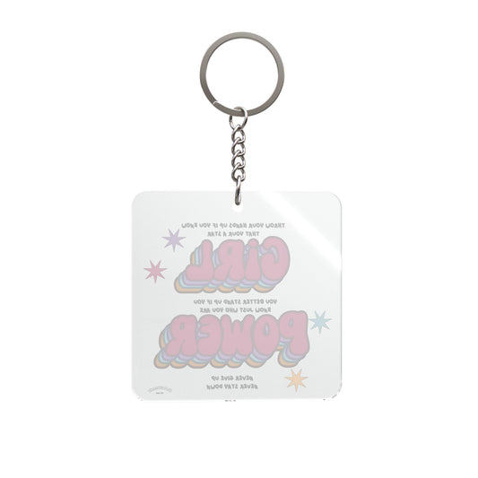 Cheetah Girls "Girl Power" Lyric Acrylic Keychain