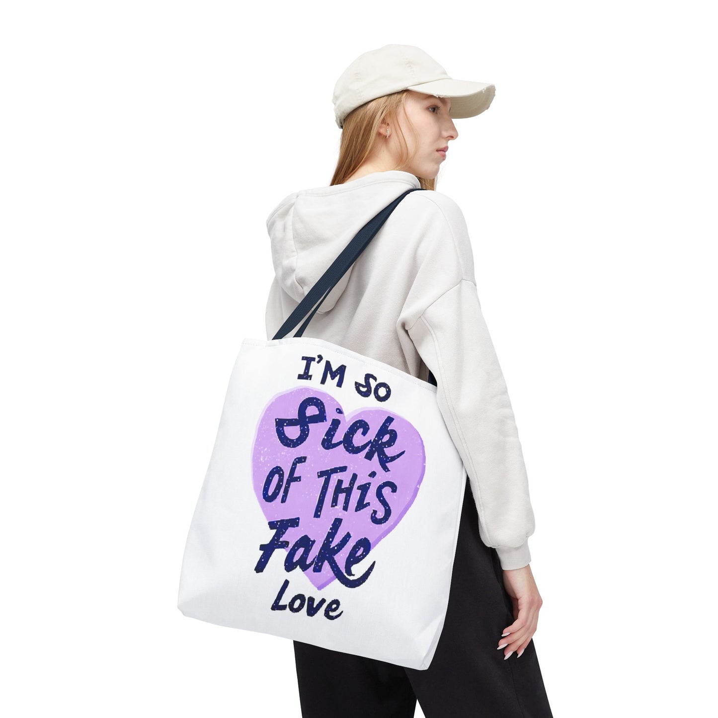 Fake Love Lyric BTS Tote Bag
