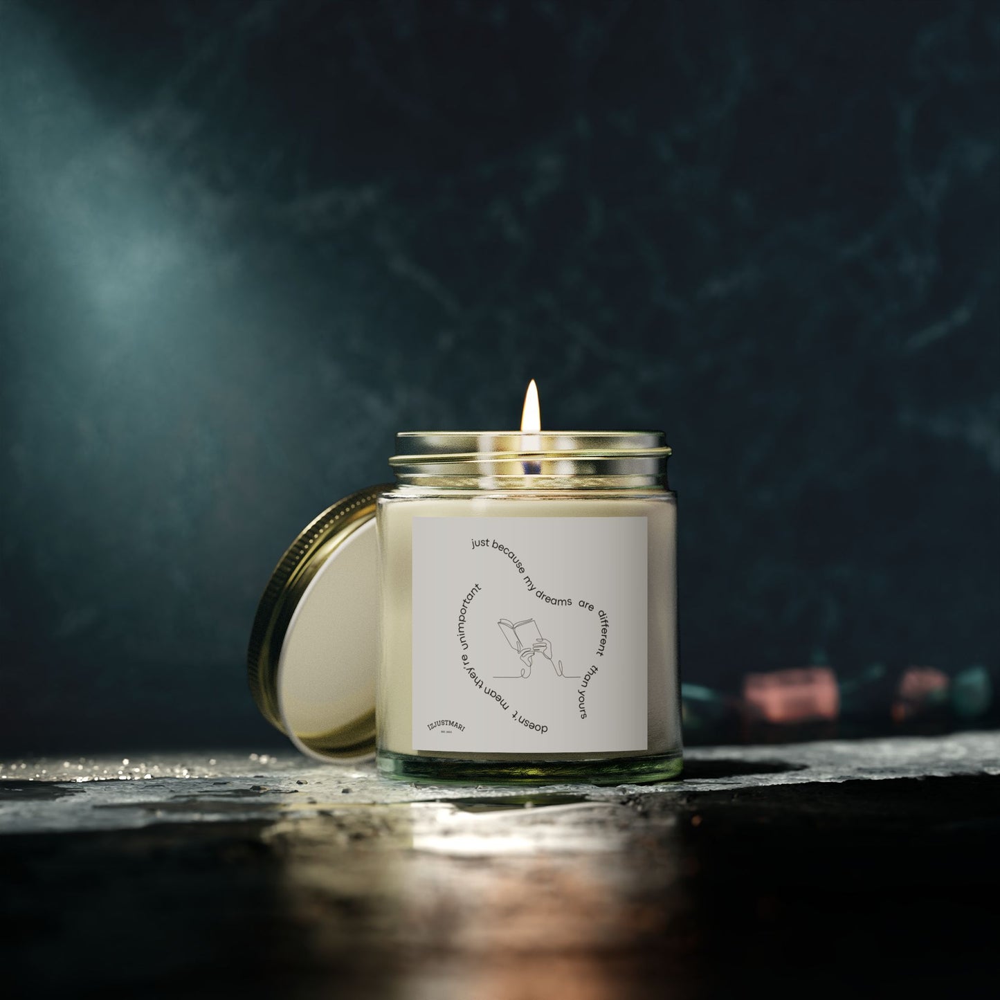 Little Women Quote Scented Candles (4oz, 9oz)
