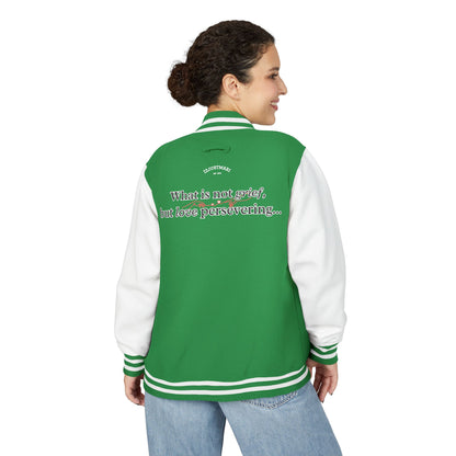 Embroidered Denim Jacket WandaVision Quote