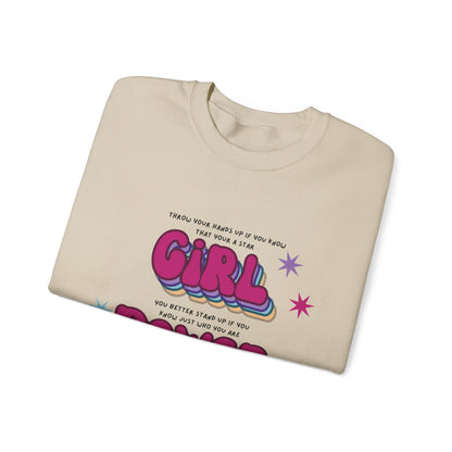 Cheetah Girls "Girl Power" Lyrics Crewneck Sweatshirt