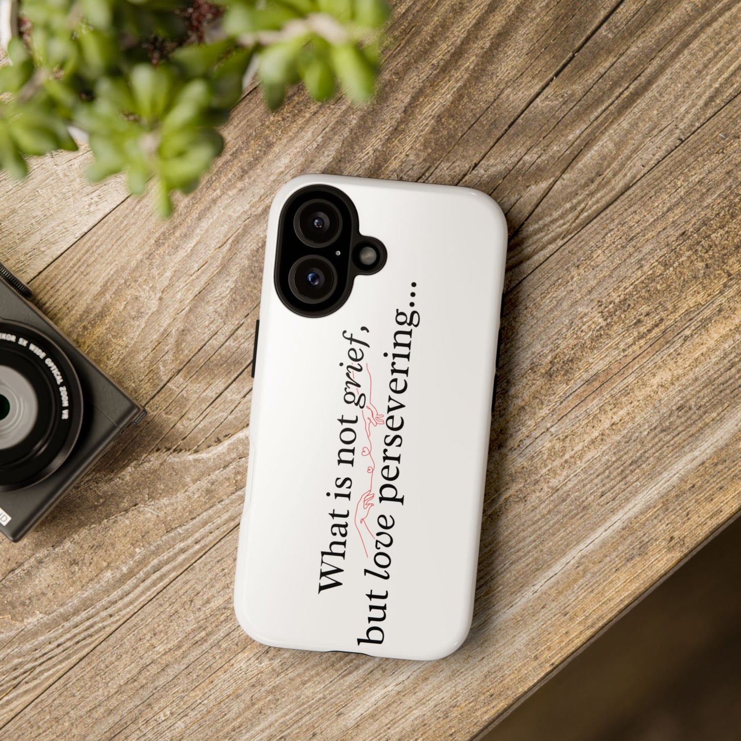 WandaVision Grief Quote Phone Case