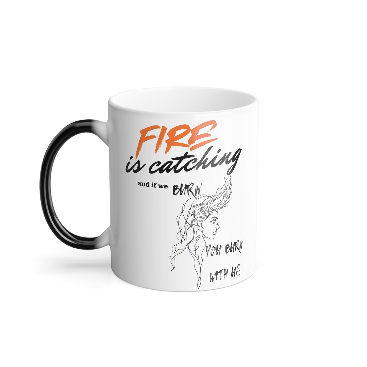 Mockingjay Color Morphing Mug - 11oz