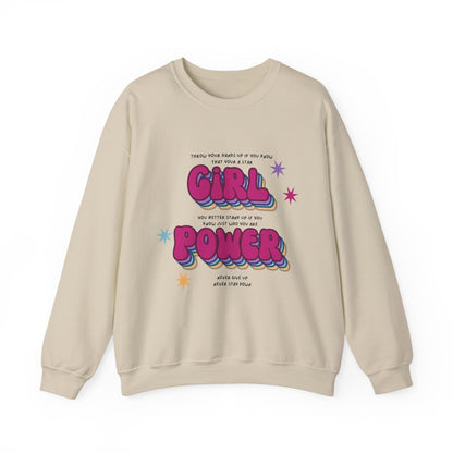 Cheetah Girls "Girl Power" Lyrics Crewneck Sweatshirt