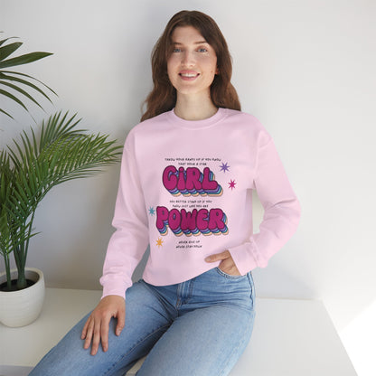 Cheetah Girls "Girl Power" Lyrics Crewneck Sweatshirt