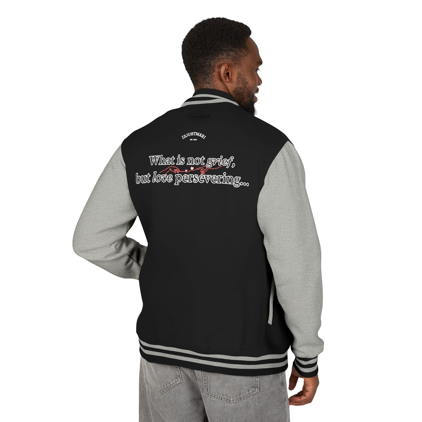 Embroidered Denim Jacket WandaVision Quote