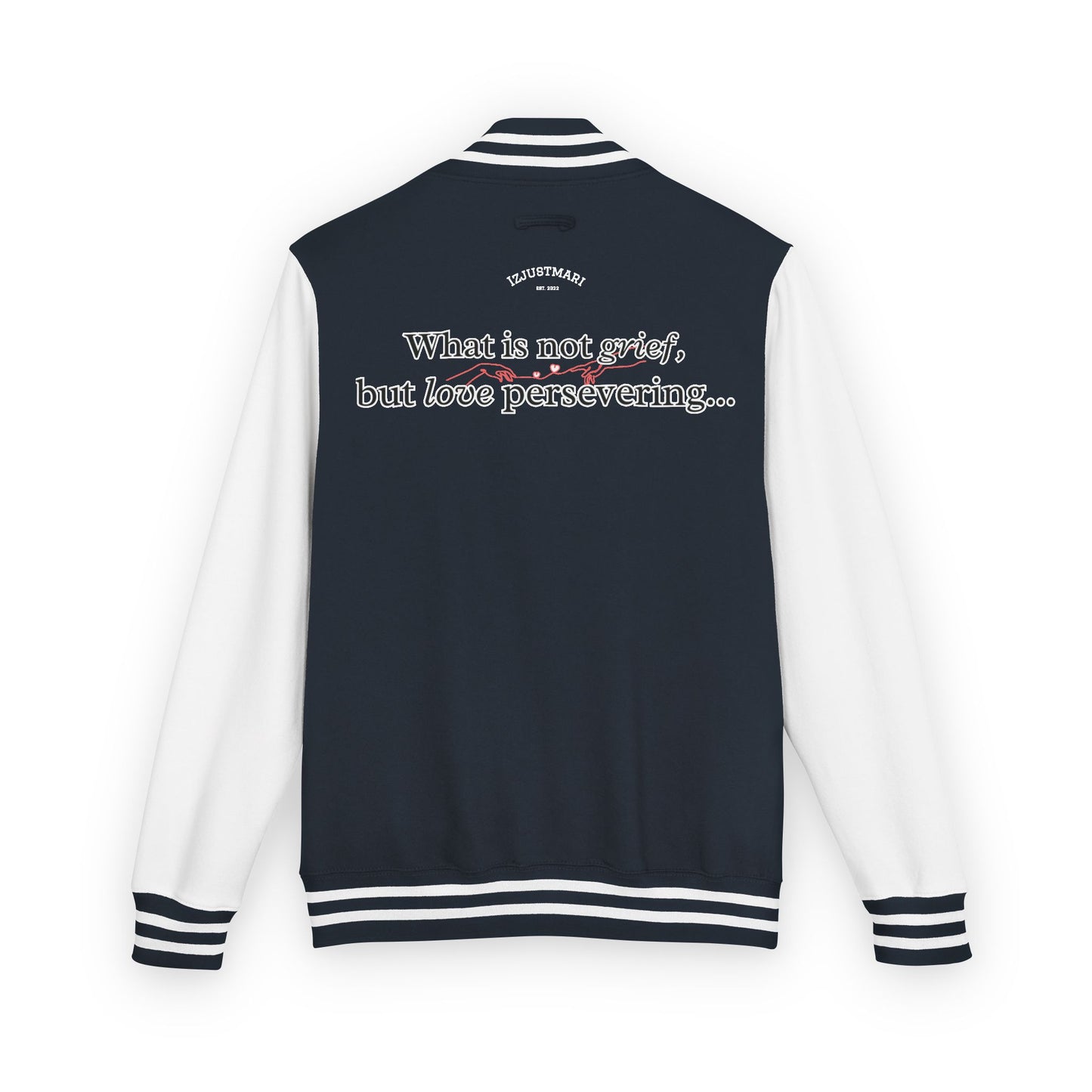 Embroidered Denim Jacket WandaVision Quote