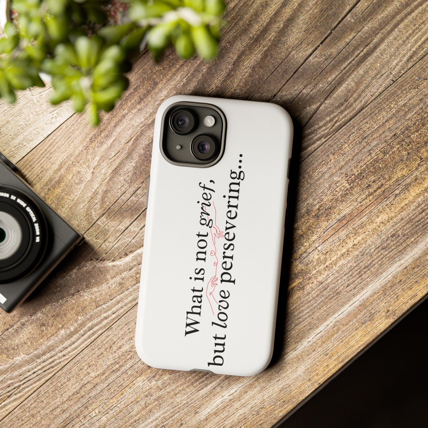 WandaVision Grief Quote Phone Case