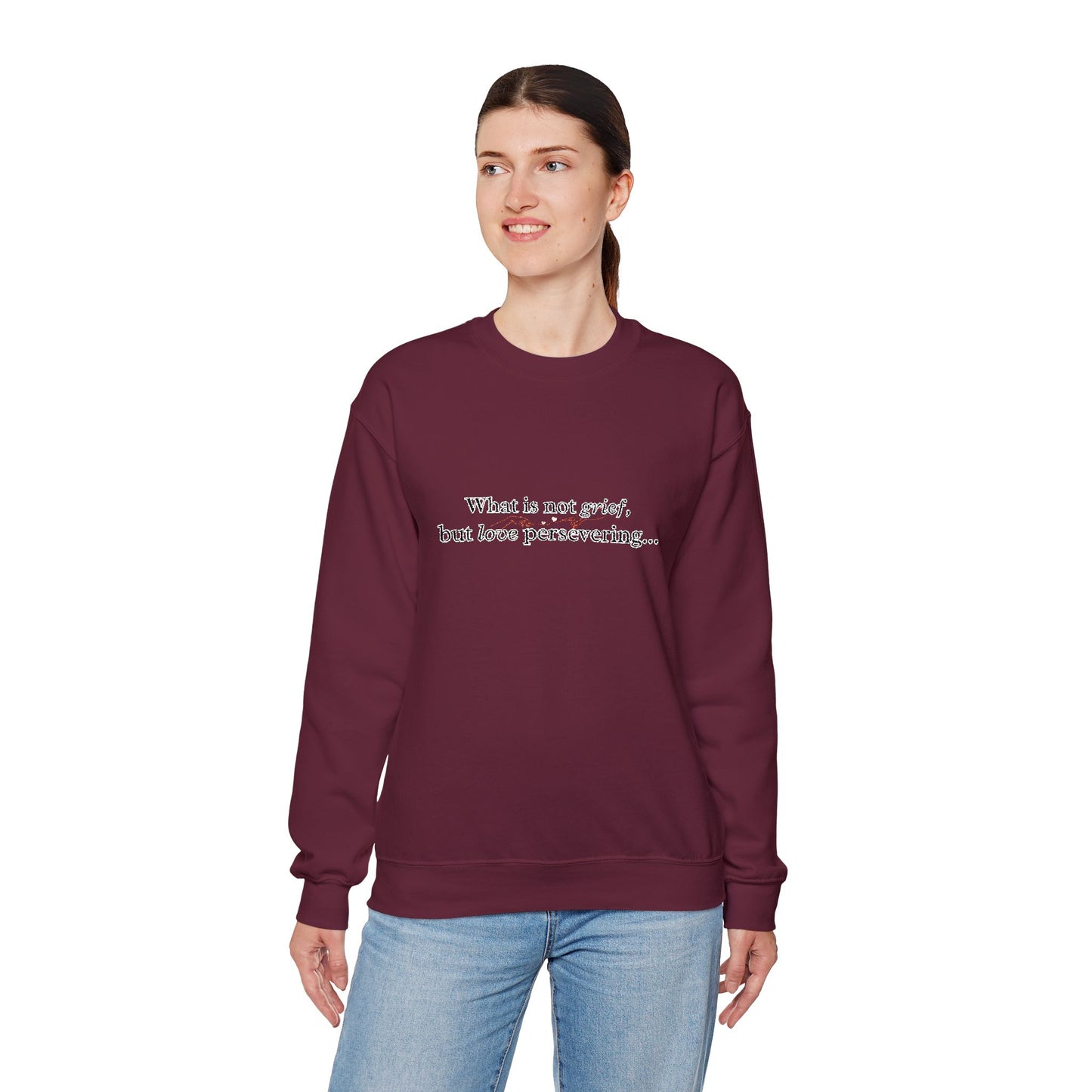 WandaVision Grief Quote Crewneck Sweatshirt