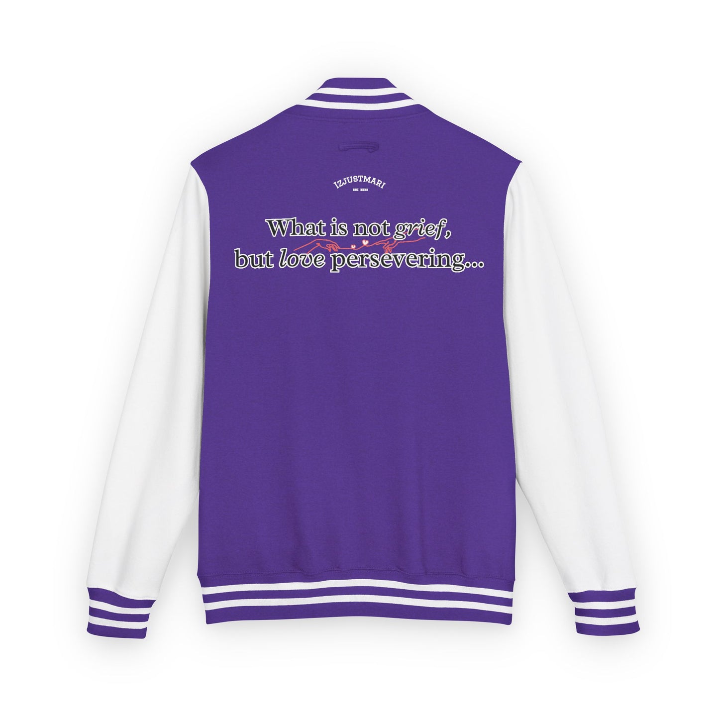 Embroidered Denim Jacket WandaVision Quote