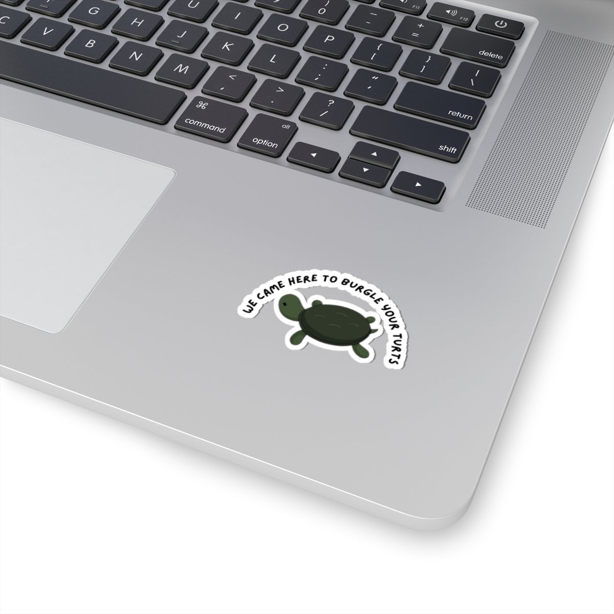 Over the Garden Wall 'We Came Here to Burgle Your Turts' Sticker