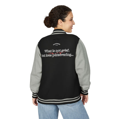 Embroidered Denim Jacket WandaVision Quote