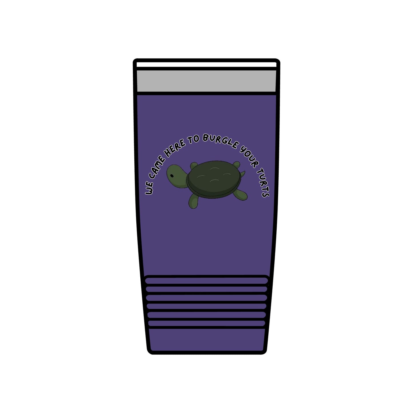Over the Garden Wall 20oz Insulated Tumbler — "We Came Here to Burgle Your Turts"