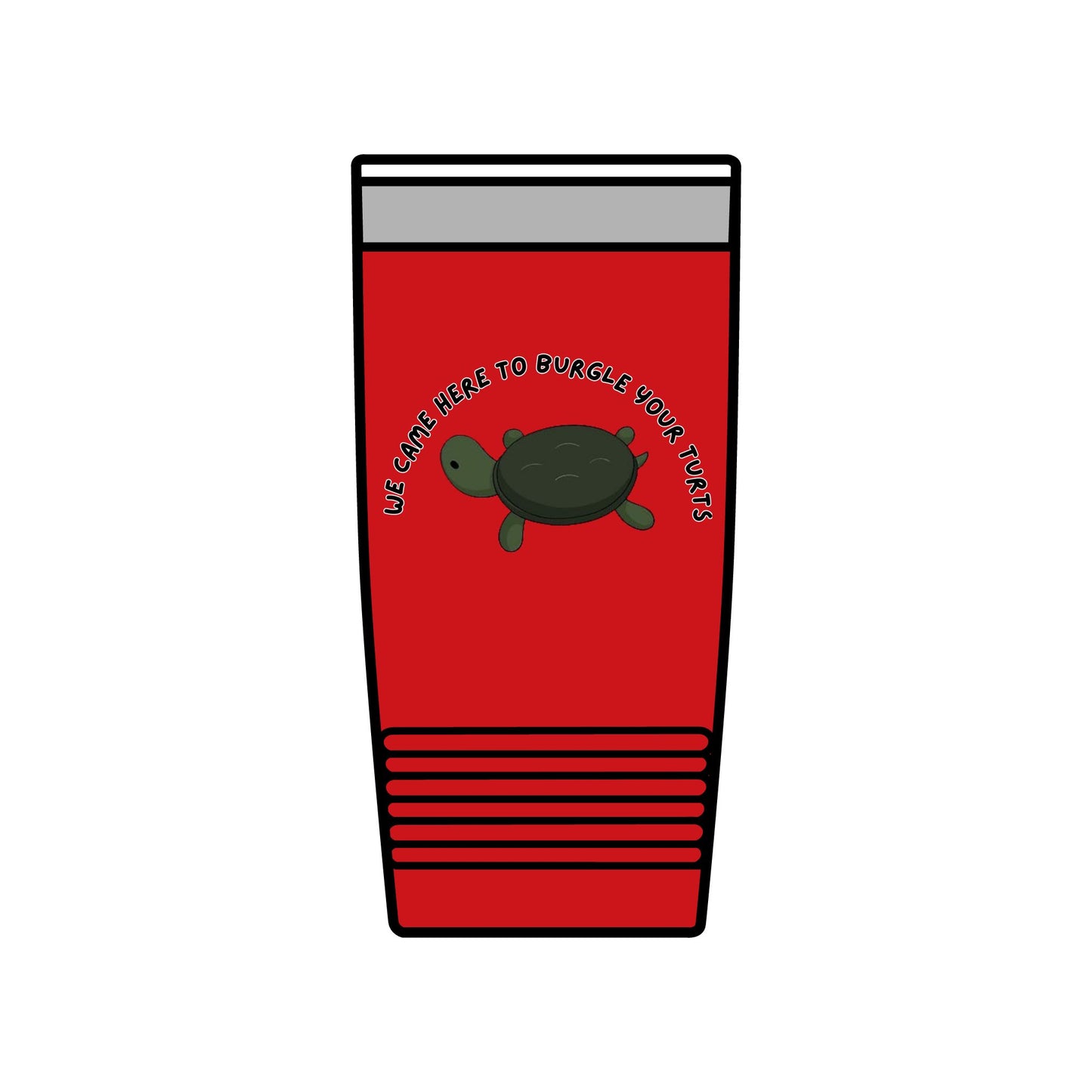 Over the Garden Wall 20oz Insulated Tumbler — "We Came Here to Burgle Your Turts"