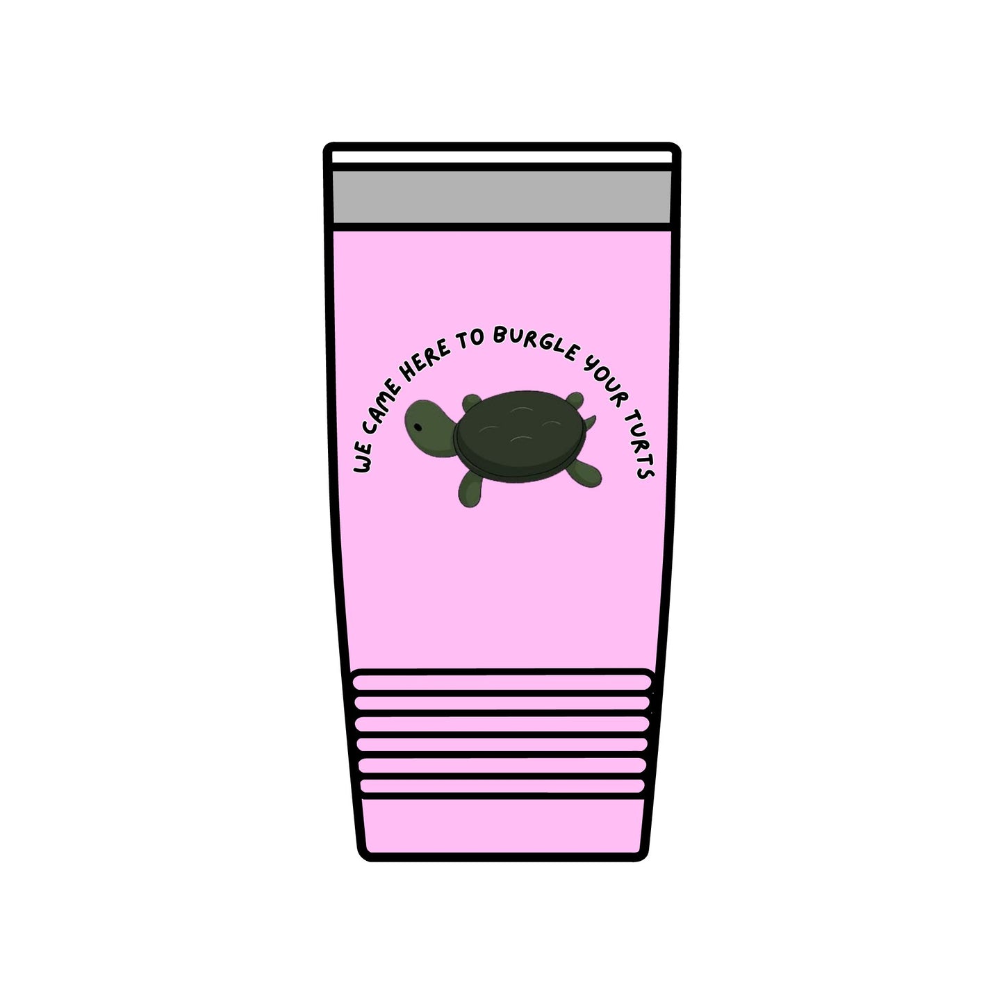 Over the Garden Wall 20oz Insulated Tumbler — "We Came Here to Burgle Your Turts"