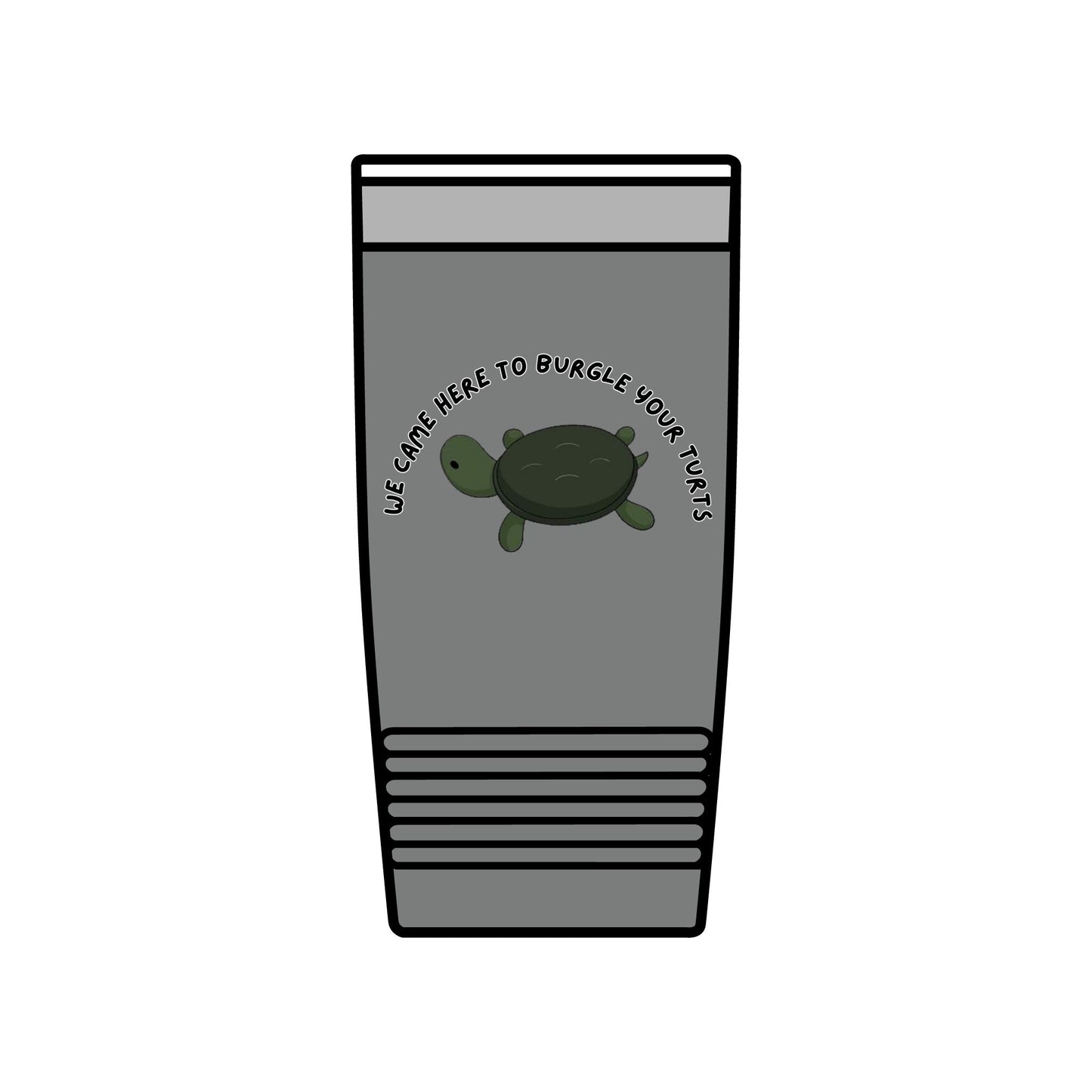 Over the Garden Wall 20oz Insulated Tumbler — "We Came Here to Burgle Your Turts"