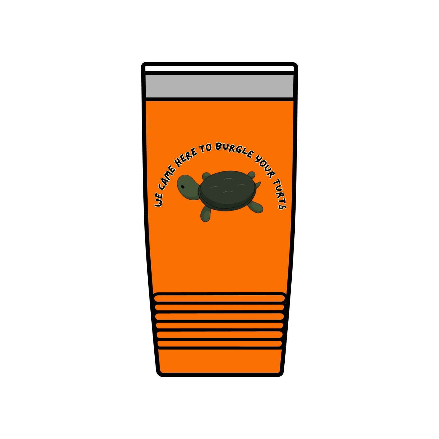 Over the Garden Wall 20oz Insulated Tumbler — "We Came Here to Burgle Your Turts"