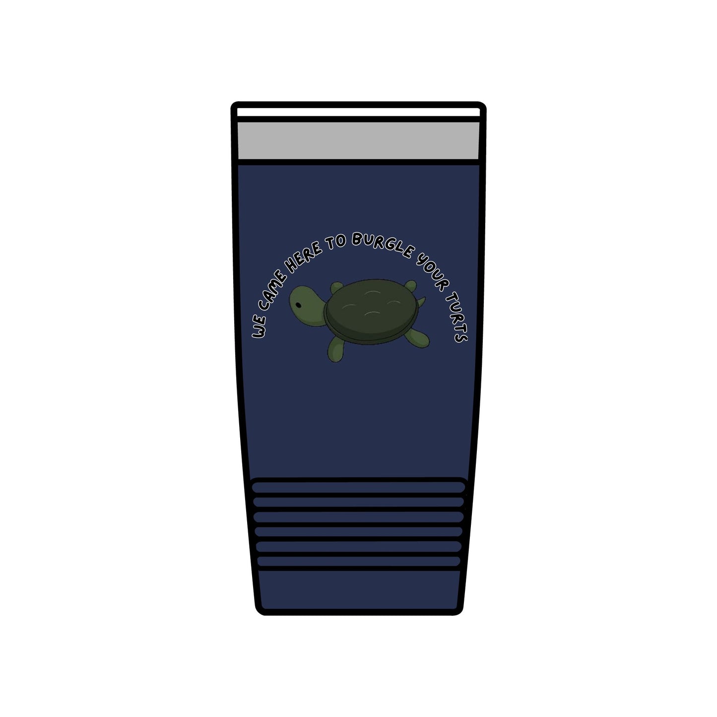 Over the Garden Wall 20oz Insulated Tumbler — "We Came Here to Burgle Your Turts"