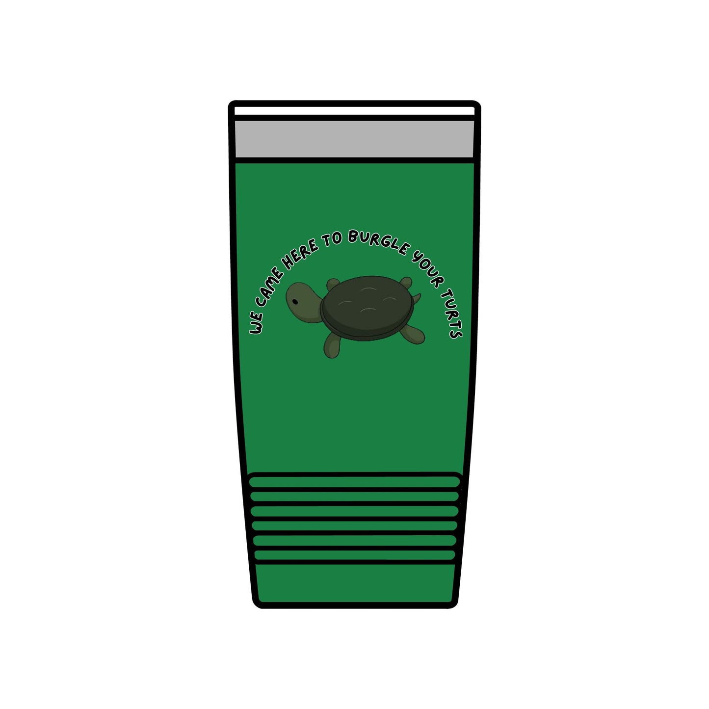Over the Garden Wall 20oz Insulated Tumbler — "We Came Here to Burgle Your Turts"