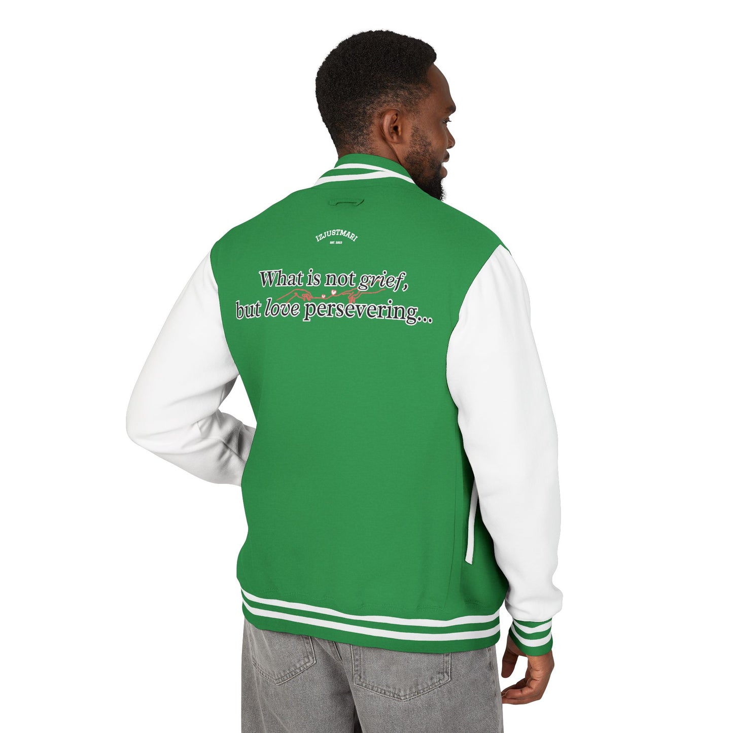 Embroidered Denim Jacket WandaVision Quote