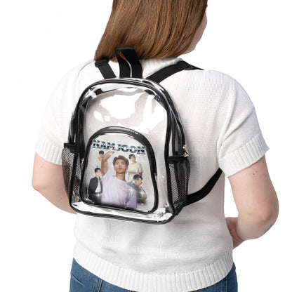 Namjoon Clear Stadium Backpack — Concert-Ready Clear Backpack for Fans