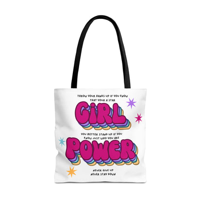 Cheetah Girls "Girl Power" Lyrics Tote Bag — Retro 2000s Fan Tote