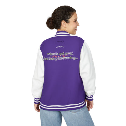 Embroidered Denim Jacket WandaVision Quote