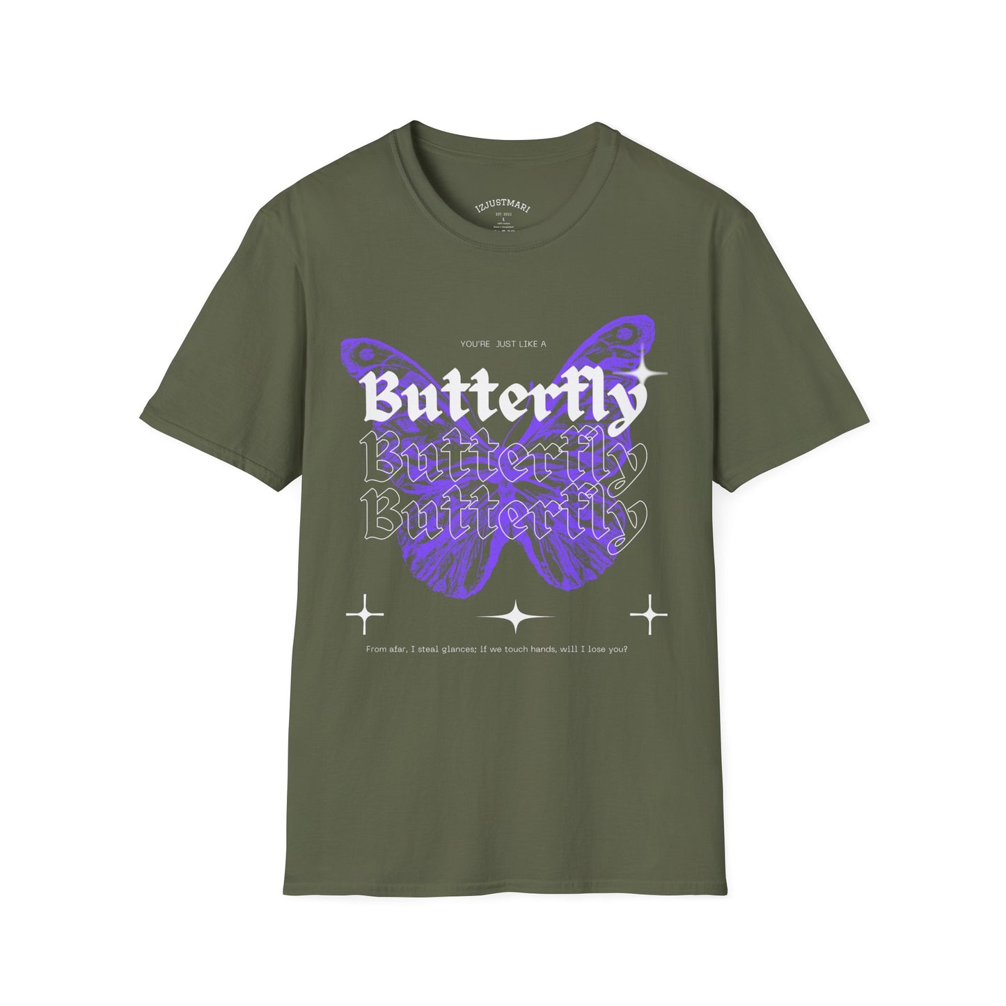 BTS Suga Butterfly Lyric Tee