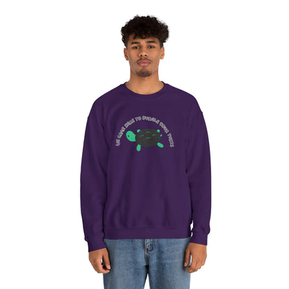 “We Came Here to Burgle Your Turts” Crewneck Sweatshirt