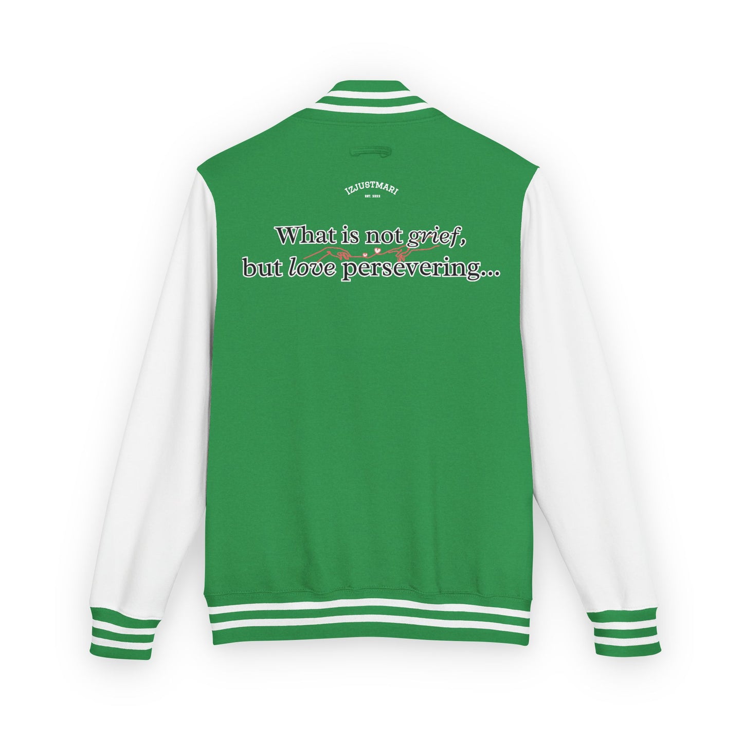 Embroidered Denim Jacket WandaVision Quote