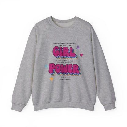 Cheetah Girls "Girl Power" Lyrics Crewneck Sweatshirt