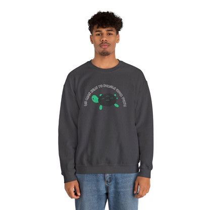 “We Came Here to Burgle Your Turts” Crewneck Sweatshirt