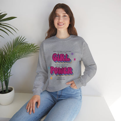 Cheetah Girls "Girl Power" Lyrics Crewneck Sweatshirt
