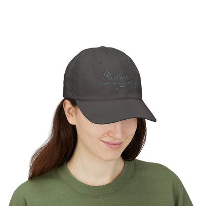 Dad Cap — “I didn’t see you when I was backing up in my truck” Embroidered Trucker Hat