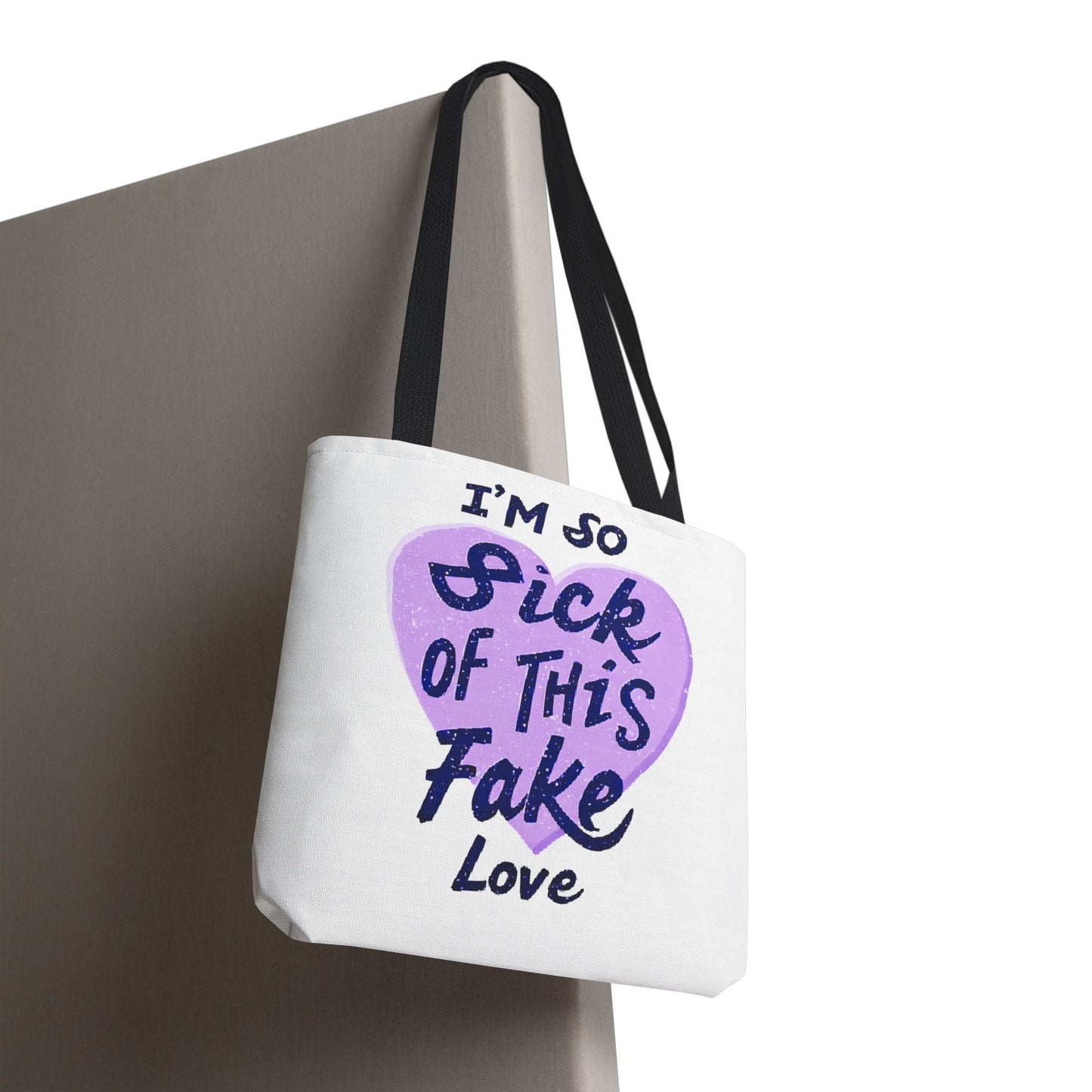 Fake Love Lyric BTS Tote Bag