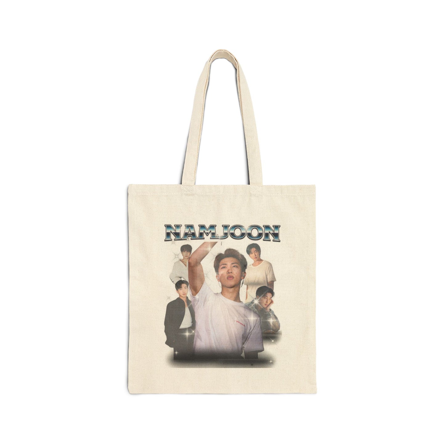 Namjoon Vintage Portrait Graphic Canvas Tote