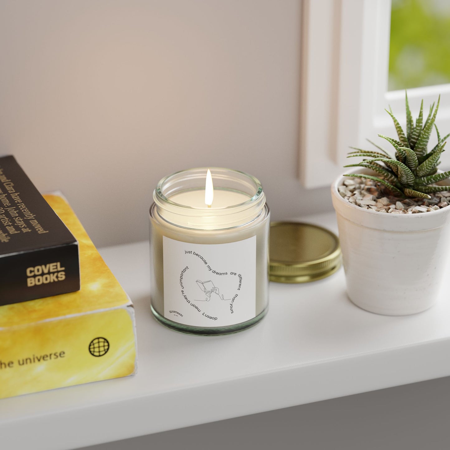 Little Women Quote Scented Candles (4oz, 9oz)