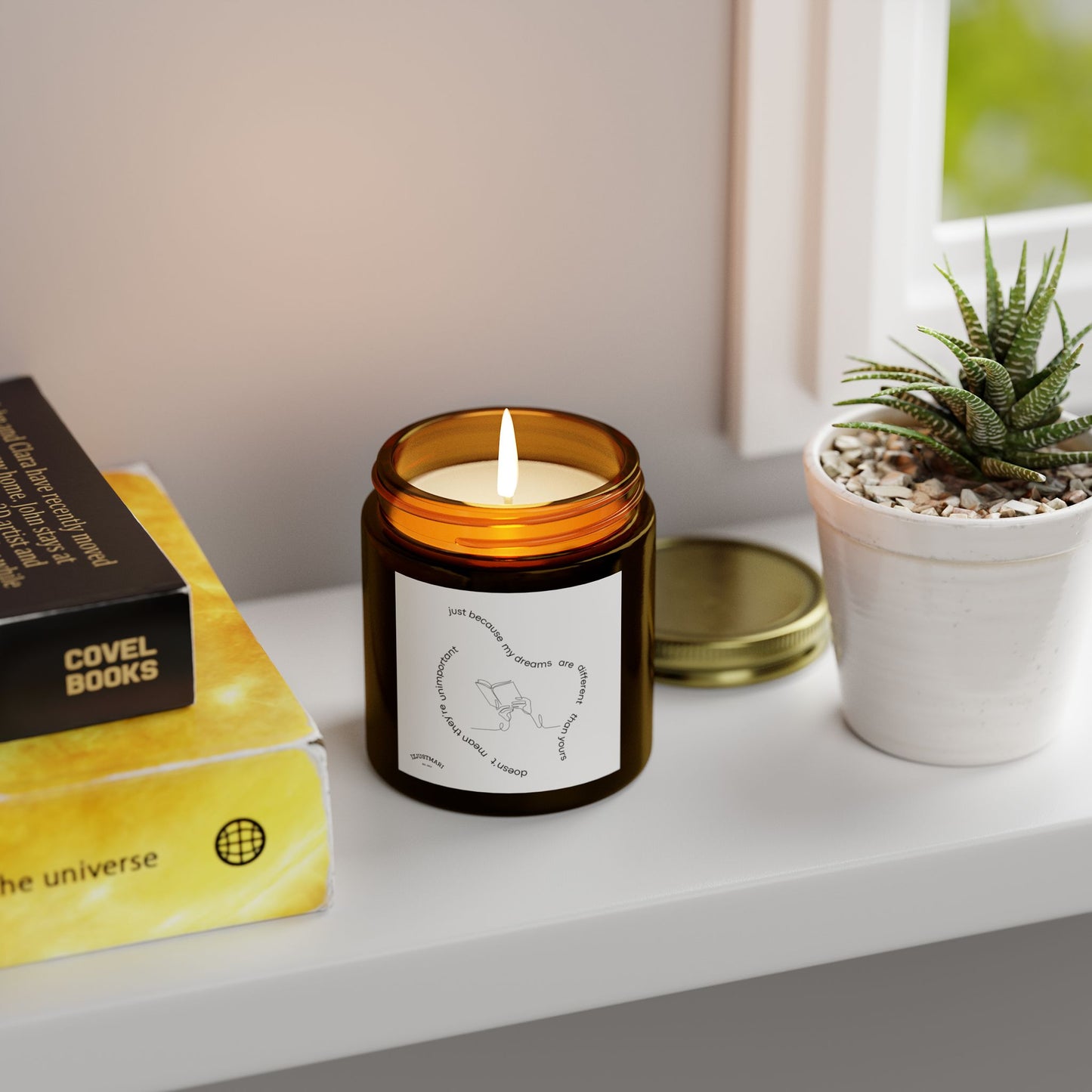 Little Women Quote Scented Candles (4oz, 9oz)