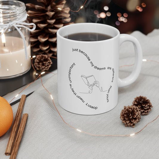 Little Women Quote Mug 11oz