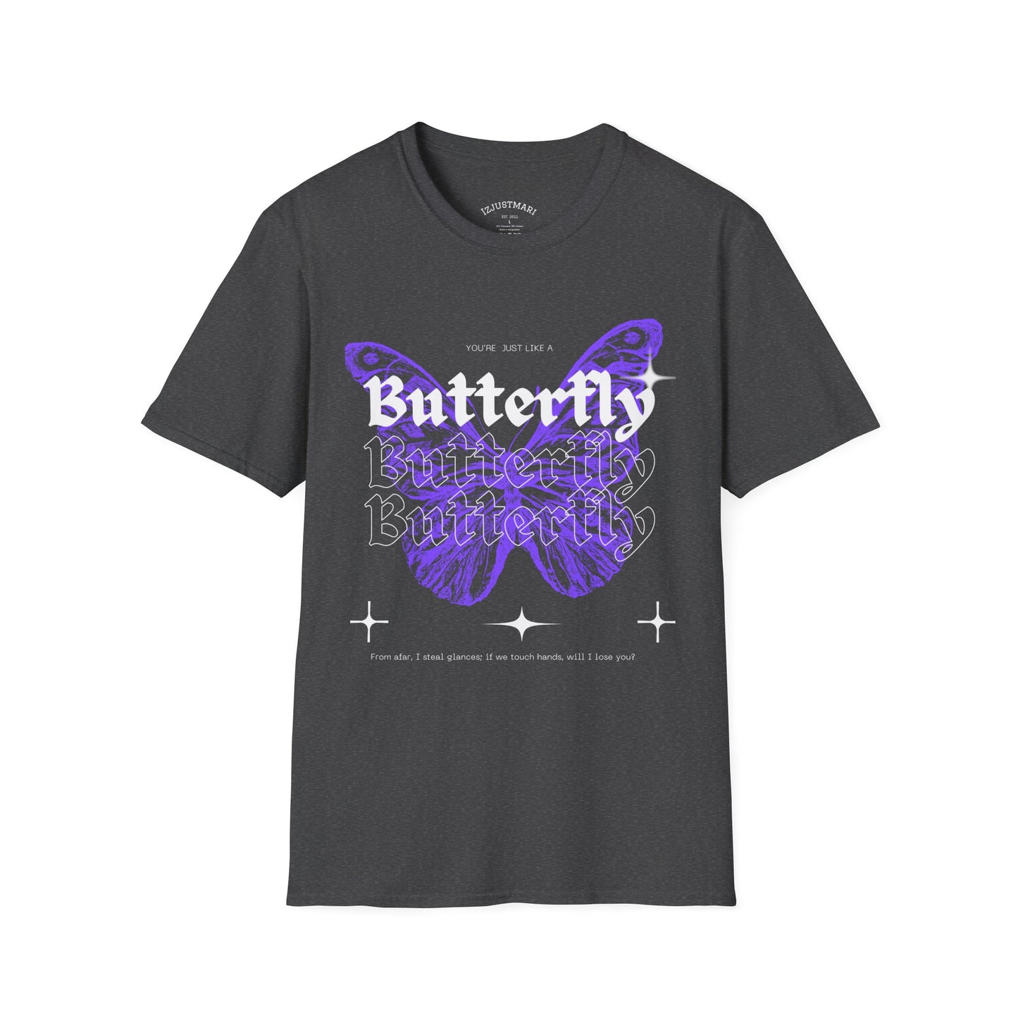 BTS Suga Butterfly Lyric Tee