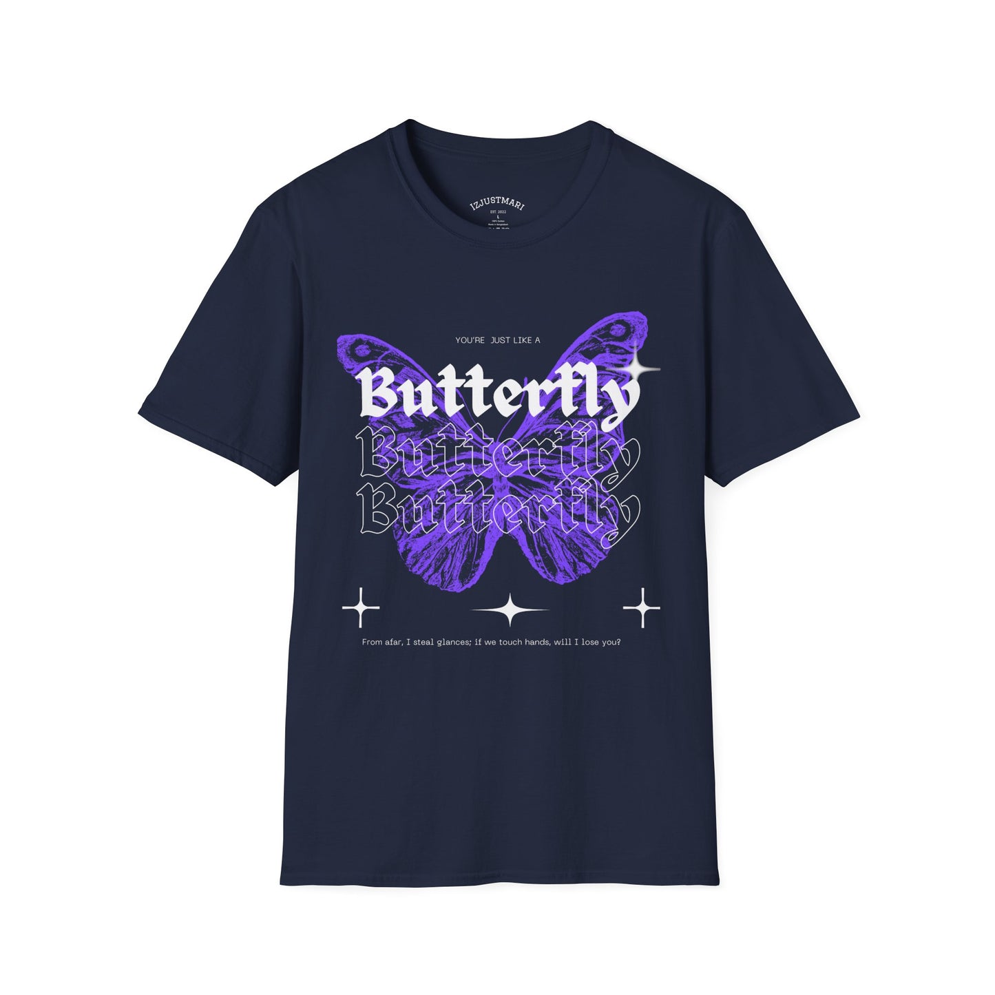 BTS Suga Butterfly Lyric Tee