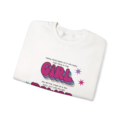 Cheetah Girls "Girl Power" Lyrics Crewneck Sweatshirt