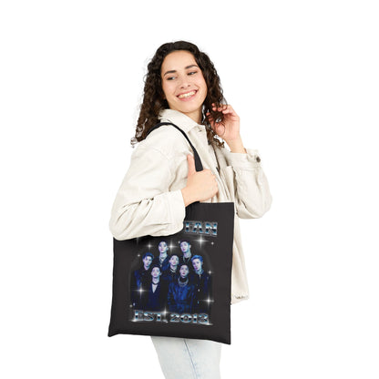 BTS Vintage Portrait Graphic Canvas Tote
