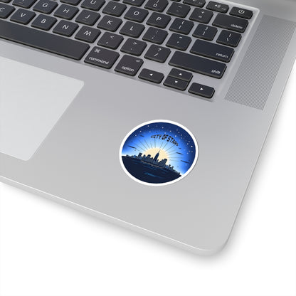 La La Land City of Stars Kiss-Cut Sticker