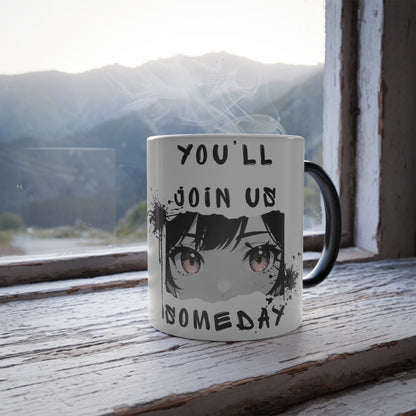 Color Morphing Mug — "You’ll Join Us Someday" (Over the Garden Wall)