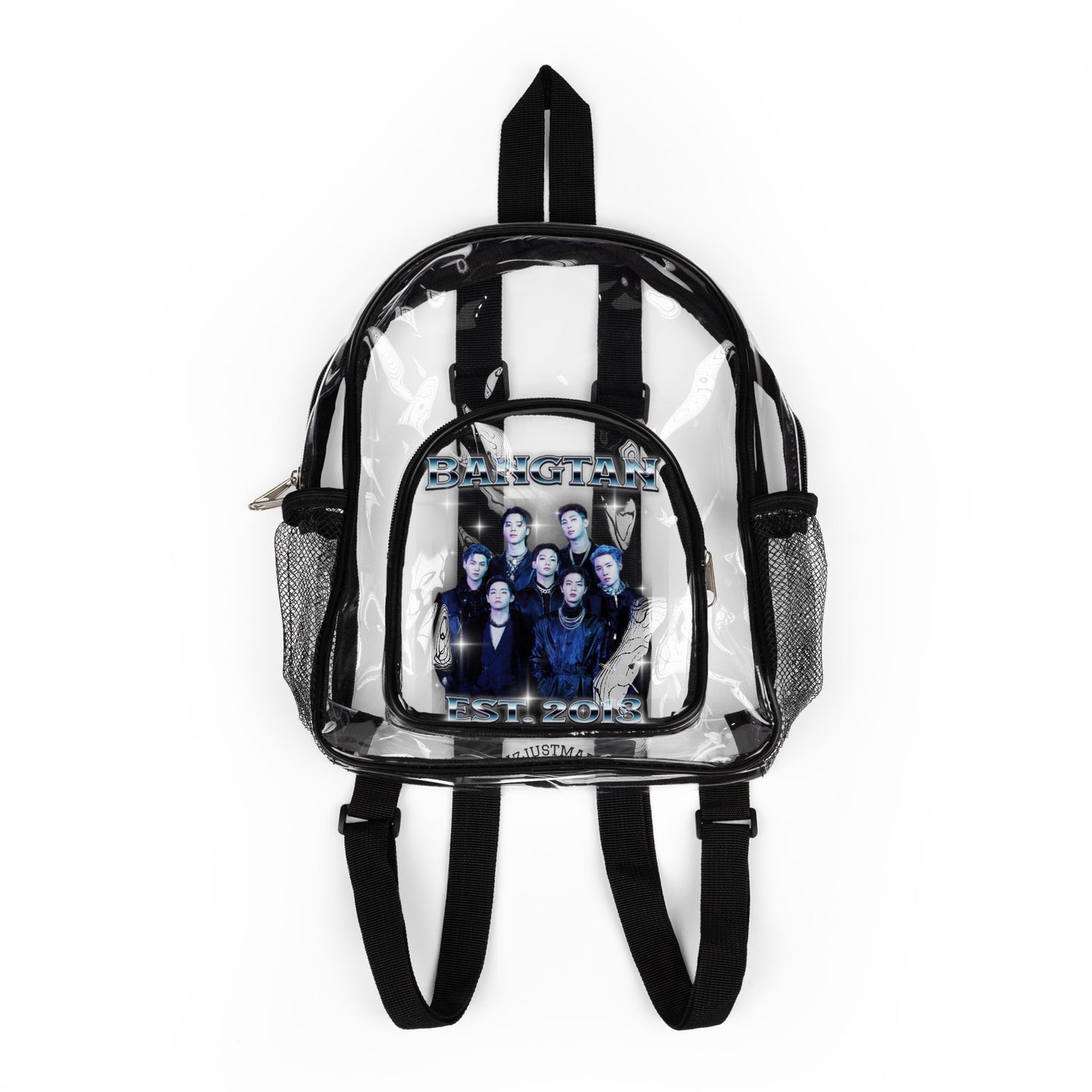 BTS Clear Stadium Backpack — Concert-Ready Clear Backpack for Fans