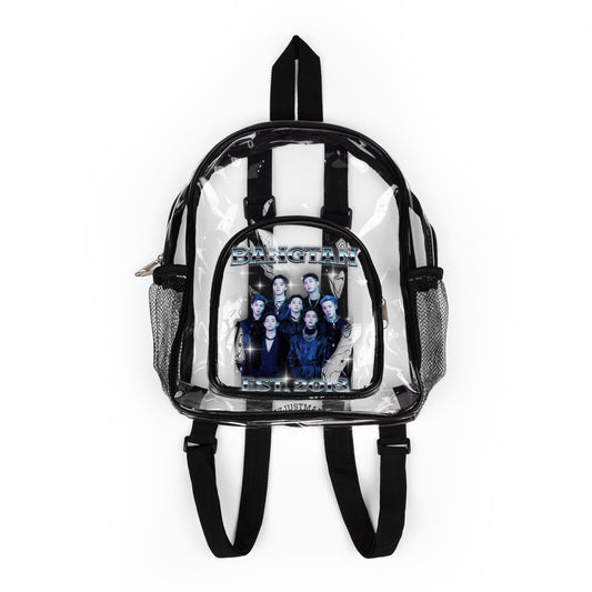 BTS Clear Stadium Backpack — Concert-Ready Clear Backpack for Fans